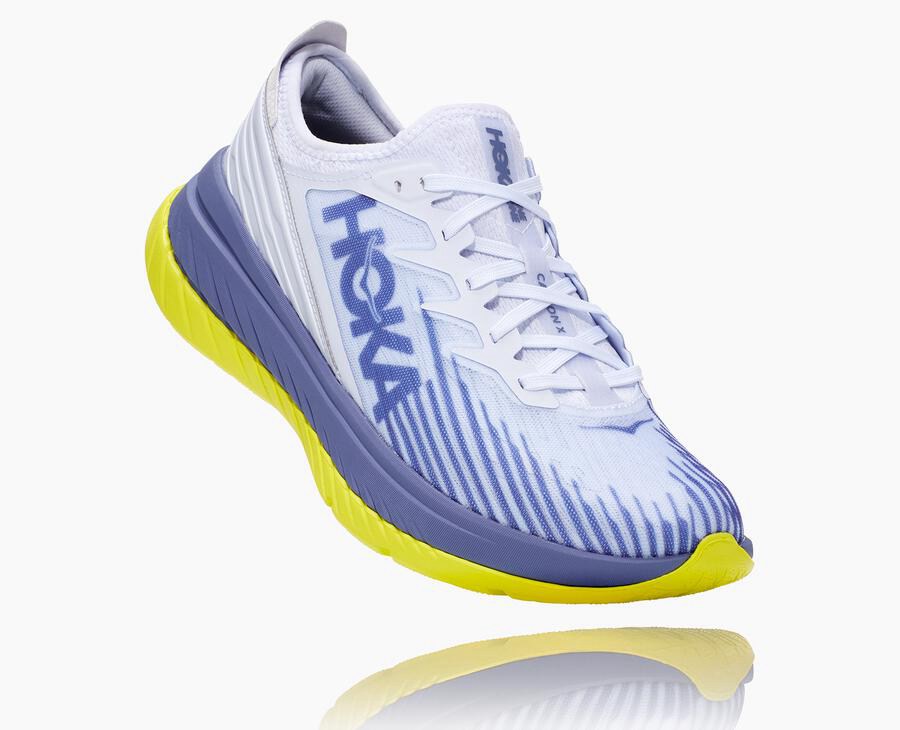 Hoka One One Hardloopschoenen Dames - Carbon X-Spe - Wit/Blauw - SG1729305